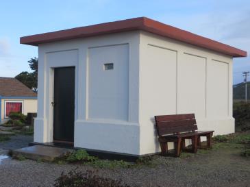Outside of Oil Bunker after Renovation